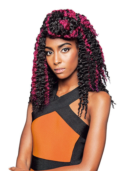 XPRESSION Mèche Crochet Braid 3D Twist Braid Taille 12 pouces