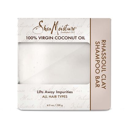 Shea Moisture Rhassoul Clay Shampoo Bar 100 % virgin coconut oil 128g