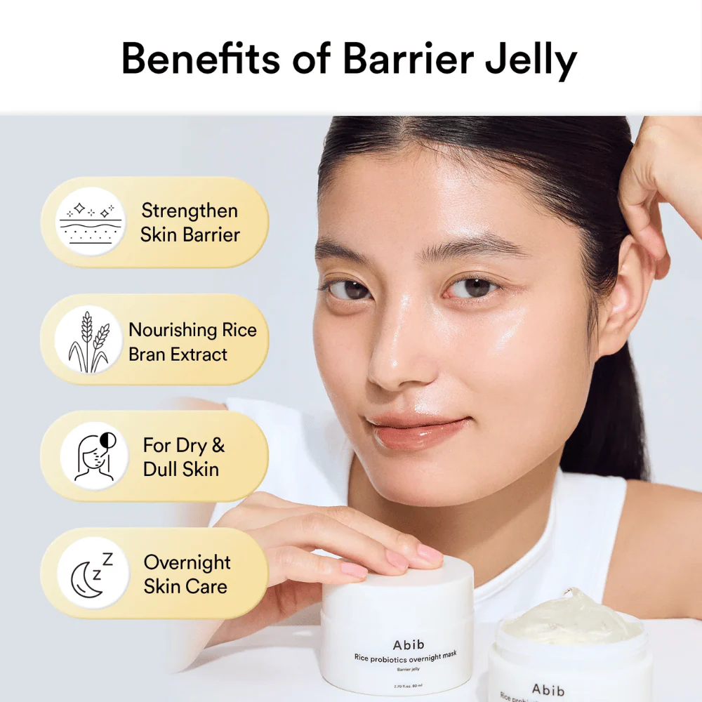 Rice Probiotics Overnight Mask Barrier Jelly
