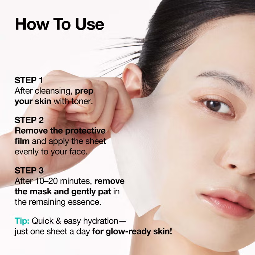 PDRN Hyaluron 100 Serum Mask | Masque Hydratant & Régénérant