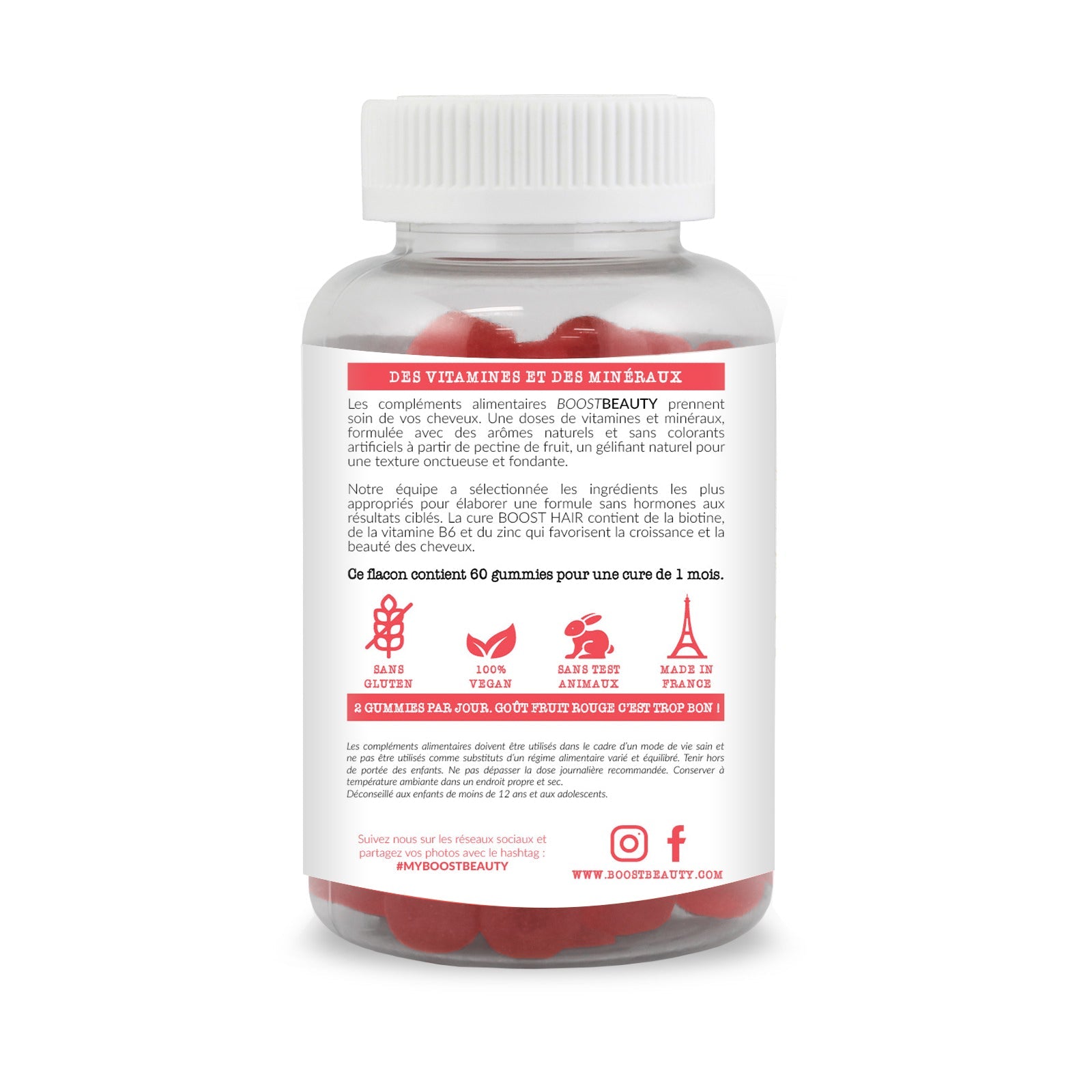 BoostHair Vitamines 60 Gummies