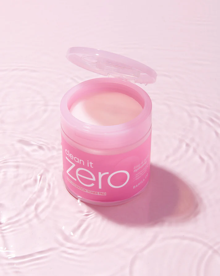 Clean It Zero Pink Hydration Toner Pads