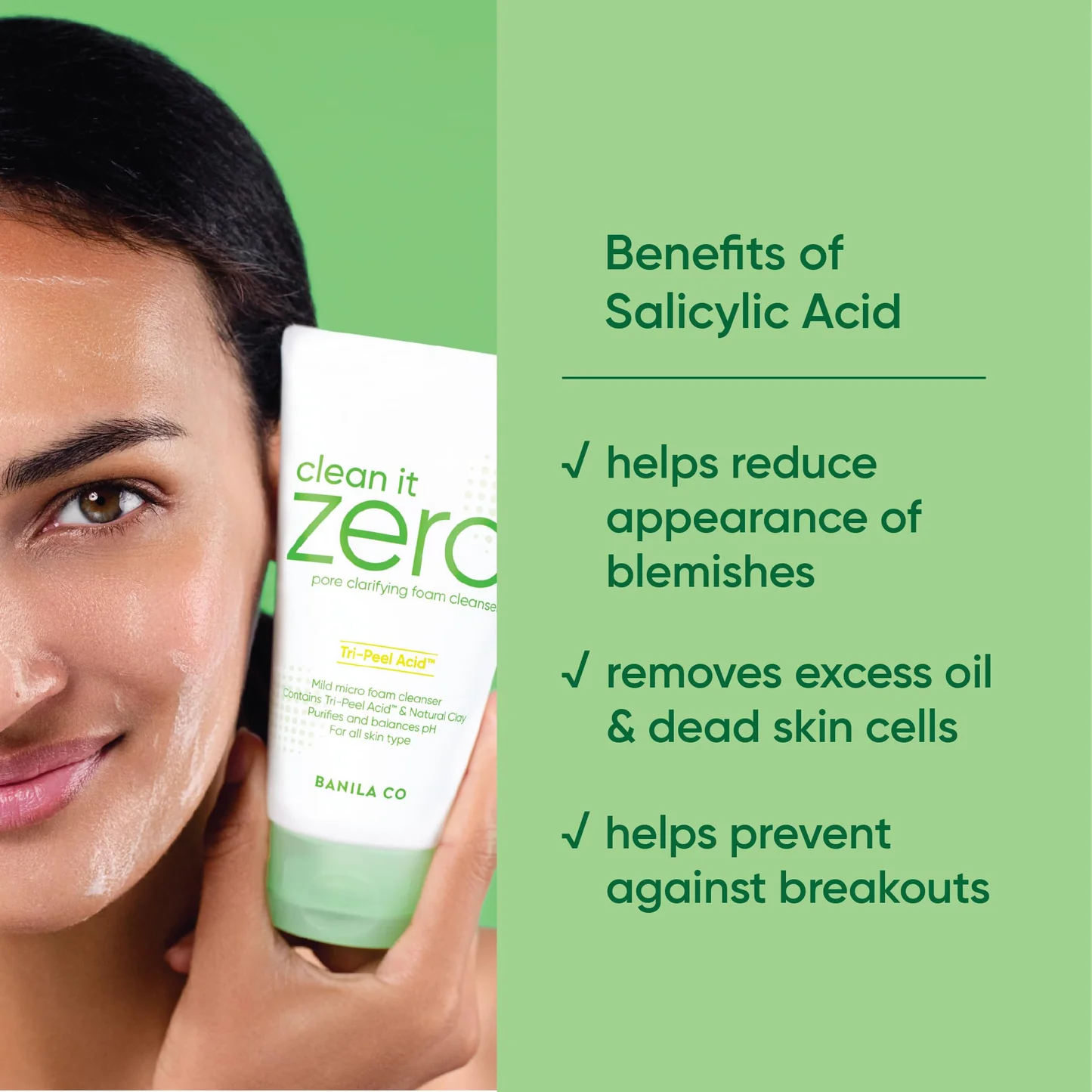 Clean It Zero Pore Clarifying Foam Cleanser