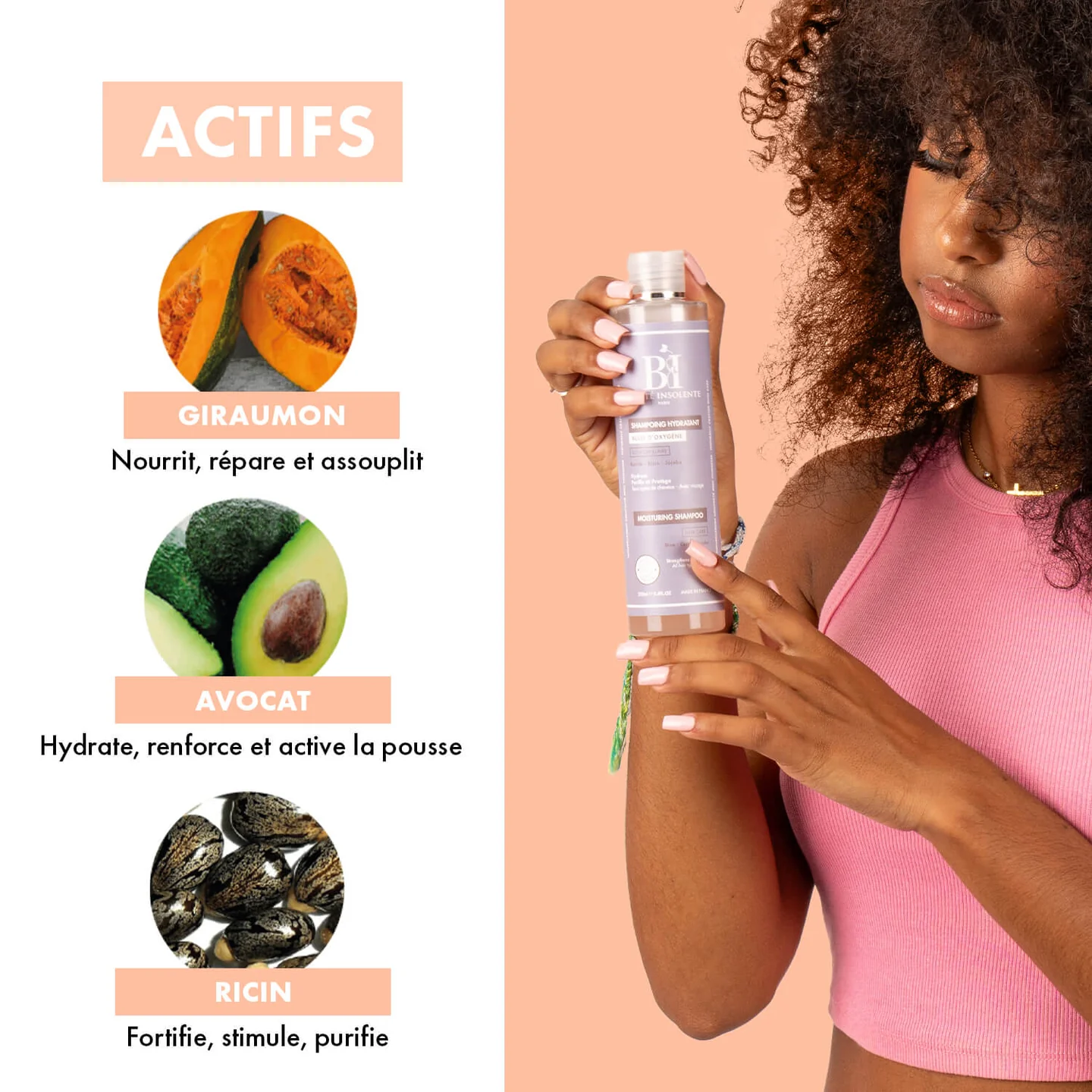 Shampoing Hydratant “Bulles d’Oxygène”