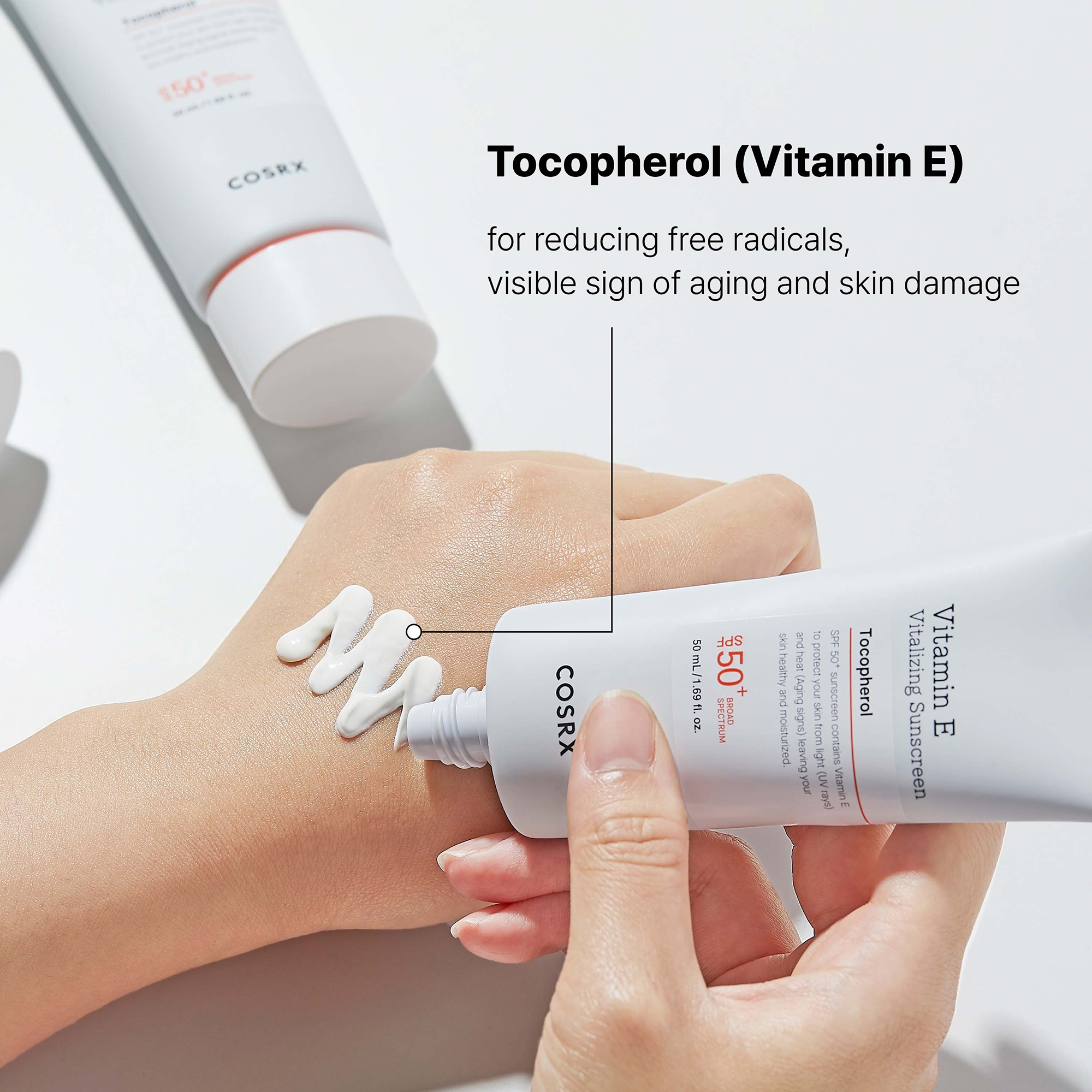 Vitamin E Vitalizing Sunscreen SPF50+
