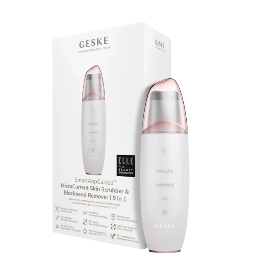 MicroCurrent Skin Scrubber & Blackhead Remover 9-in-1