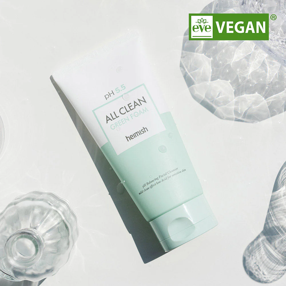 All Clean Green Foam Nettoyant Visage Doux Hydratant