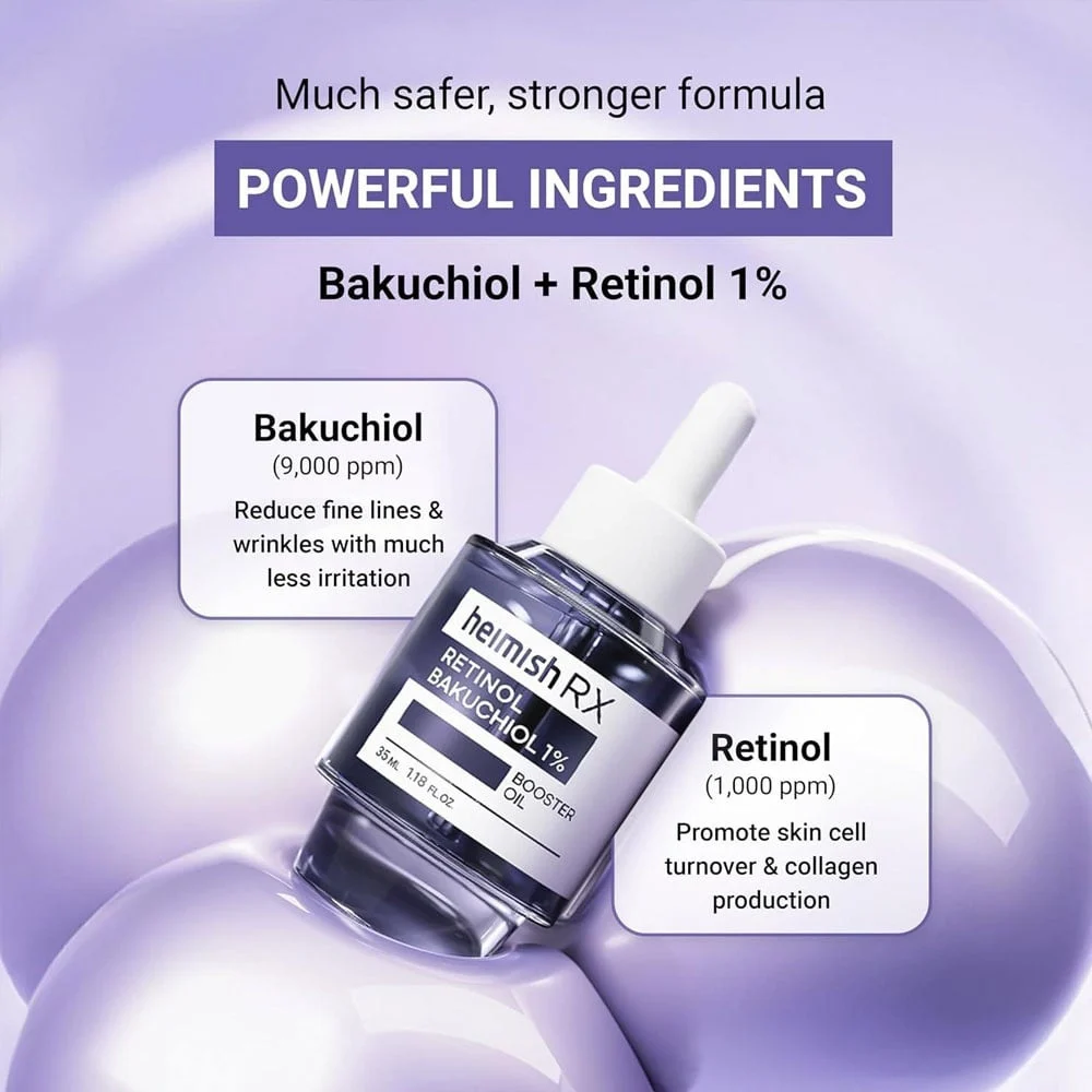 Rx Retinol Bakuchiol Booster Oil
