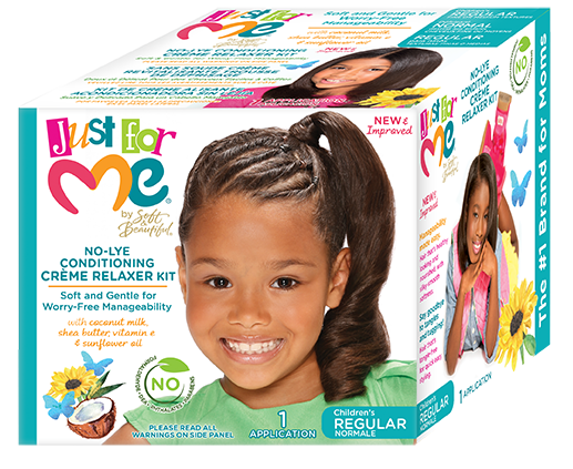 Just For Me Relaxer Kit Regular - Kit Défrisant NORMAL