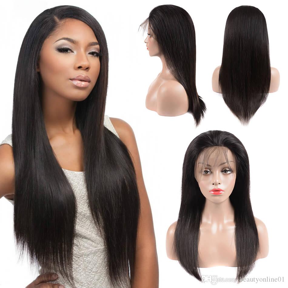 Perruque Lace Wig Brésilienne Straight Couleur Naturelle