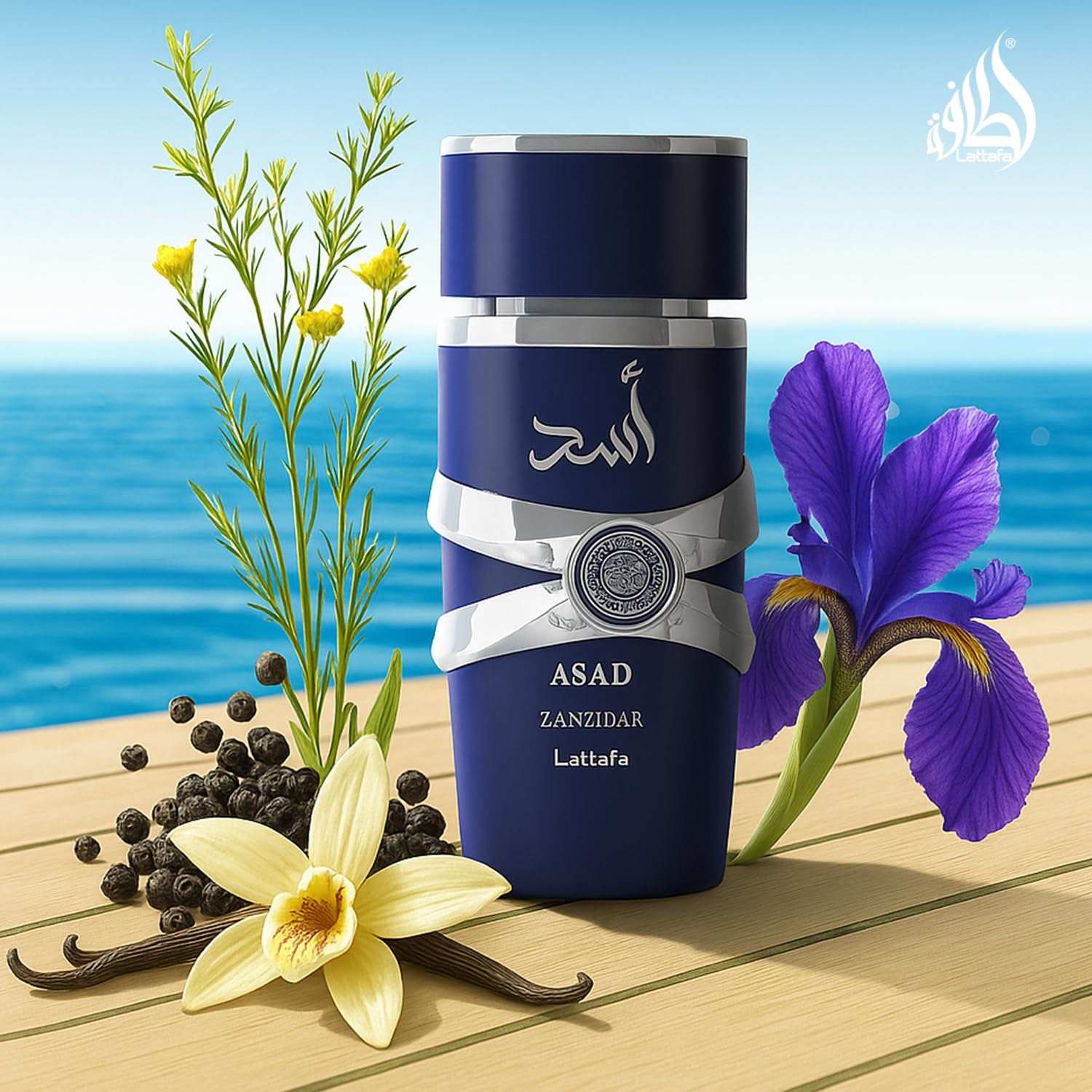Asad Zanzibar Eau de Parfum (Fresh Spicy Vanilla Coconut)