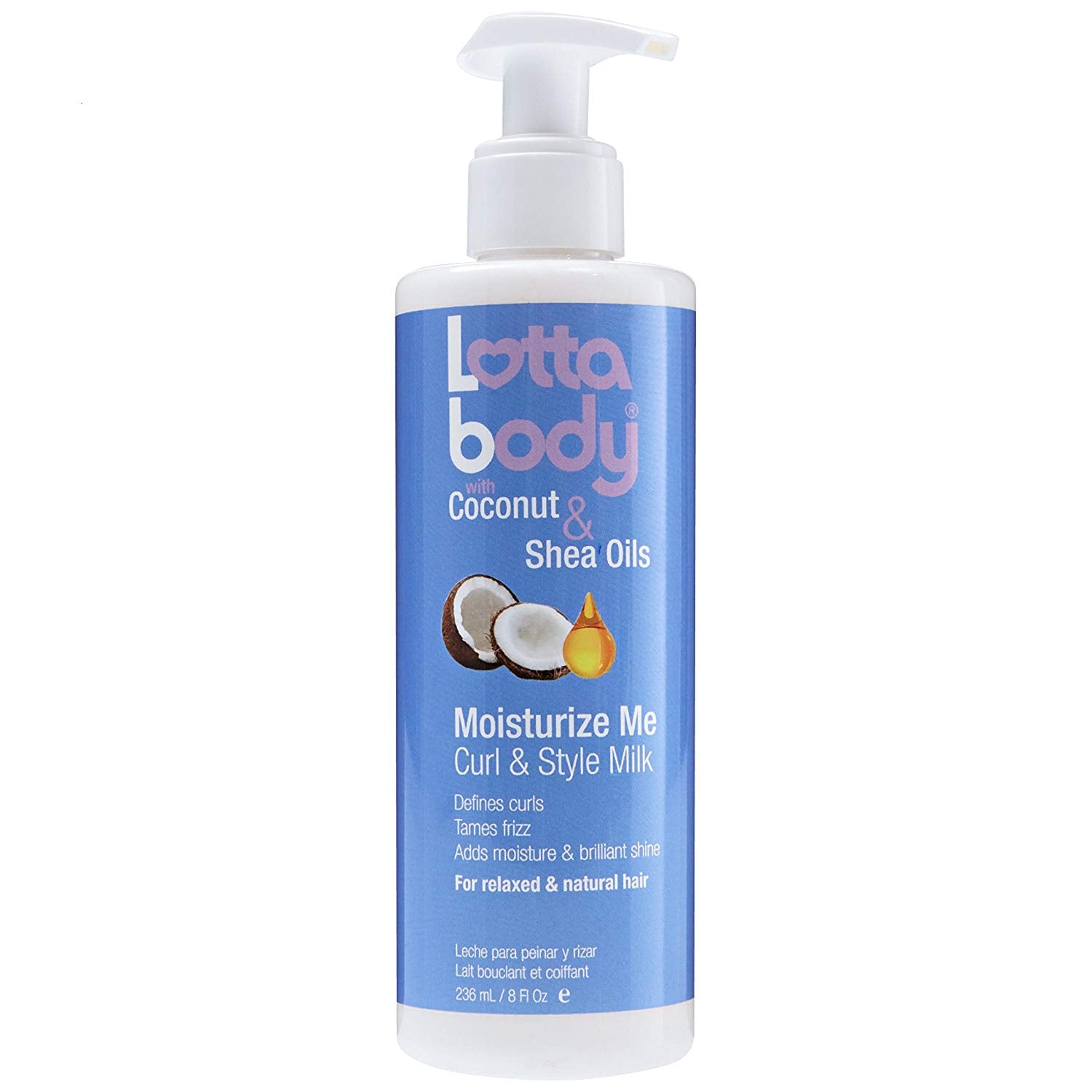 Coconut & Shea Curl & Style Milk - Lait Hydratant Boucles