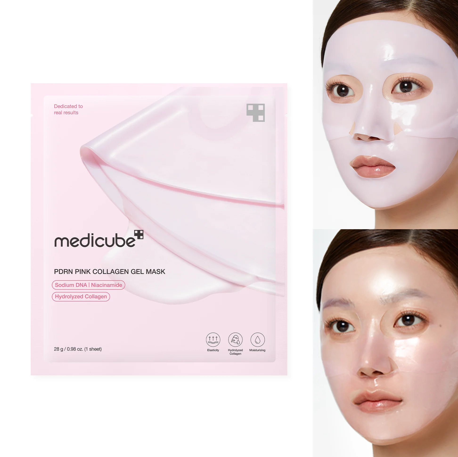 Salmon DNA PDRN Pink Collagen Jelly Gel Mask