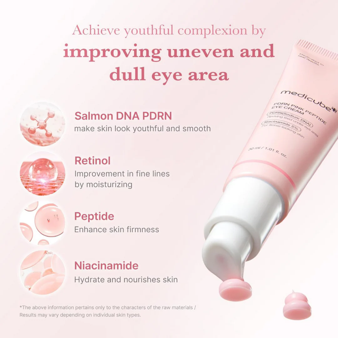 Salmon DNA PDRN Pink Peptide Eye Serum