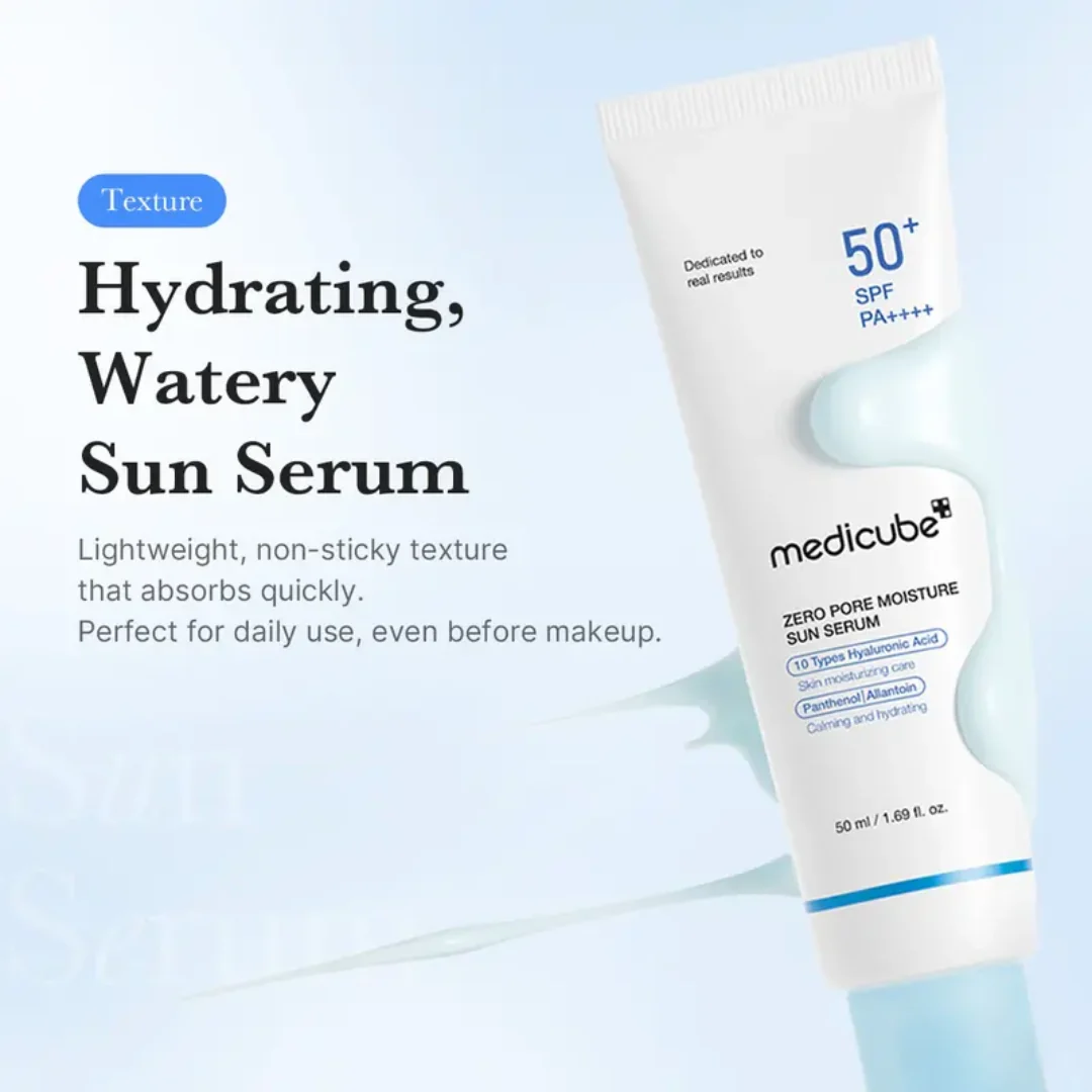 Zero Pore Moisture Sun Serum SPF50+ PA++++