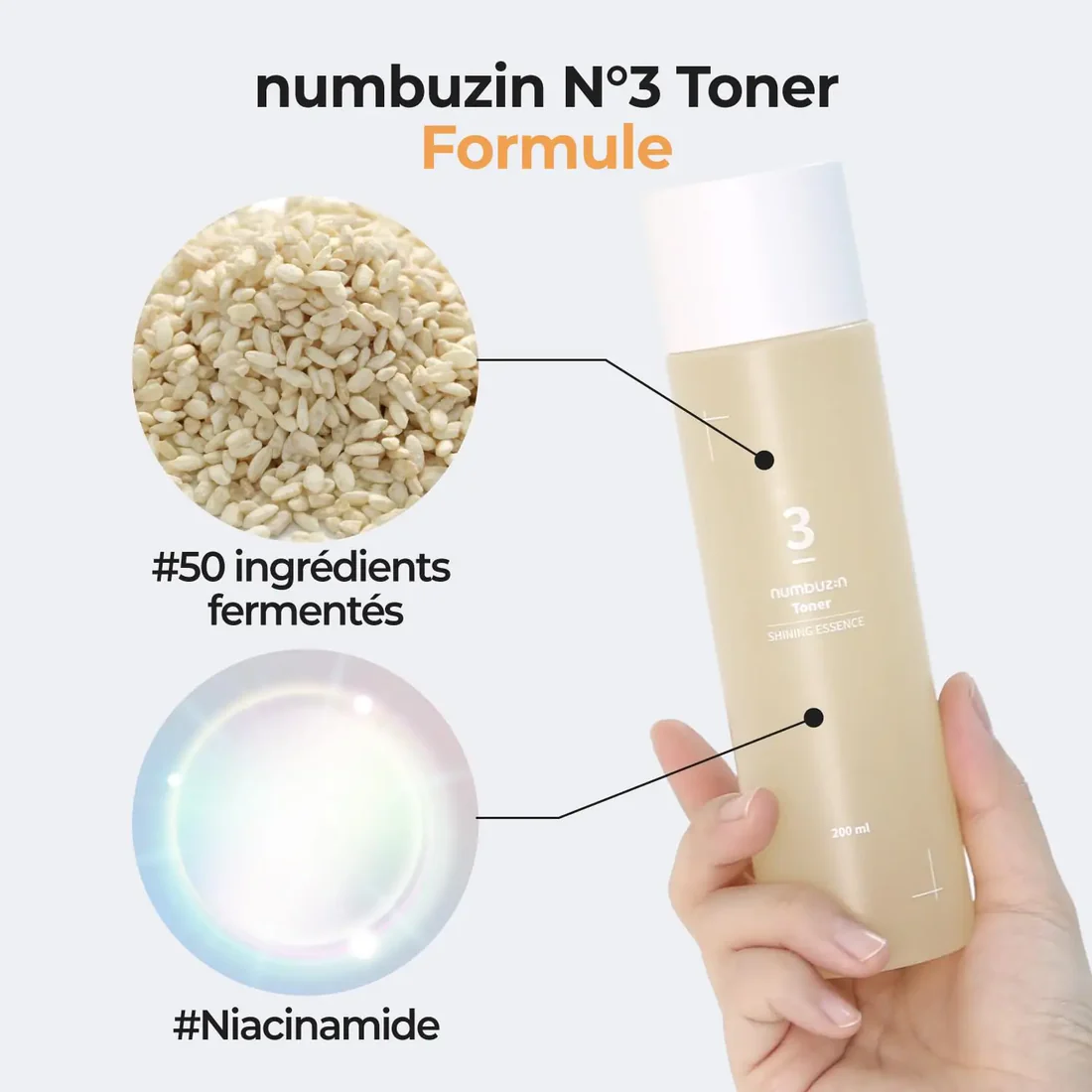 No.3 Super Glowing Essence Toner