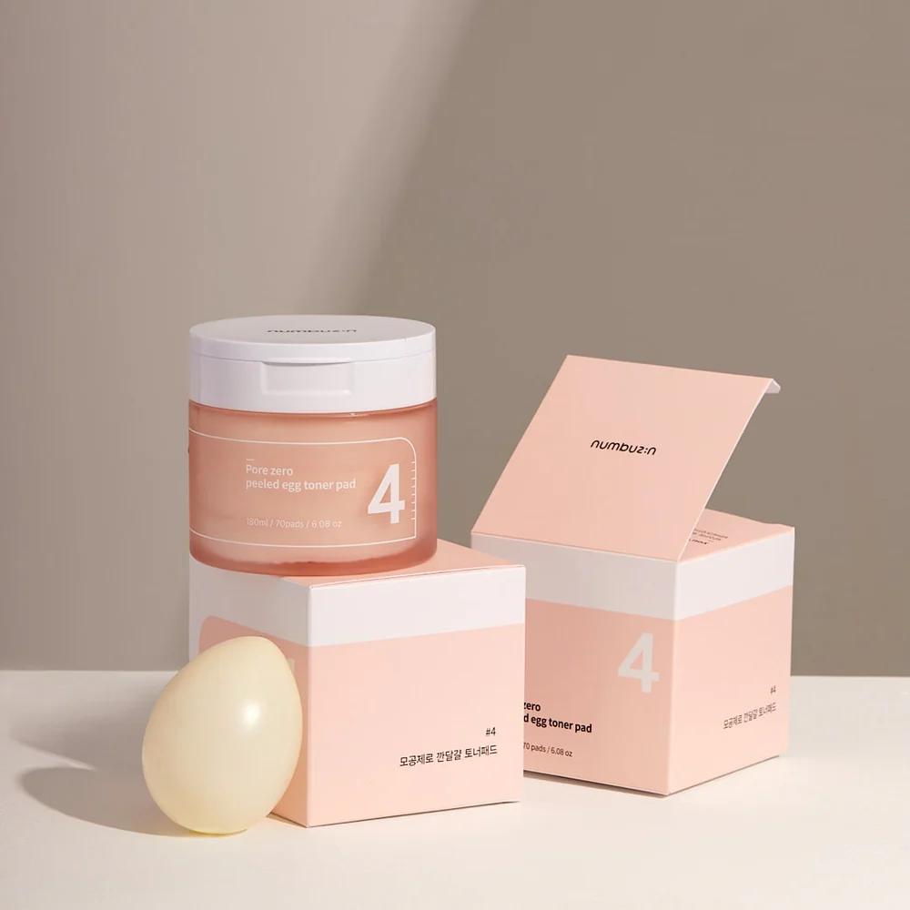 No.4 Pore Zero Peeled Egg Toner Pad
