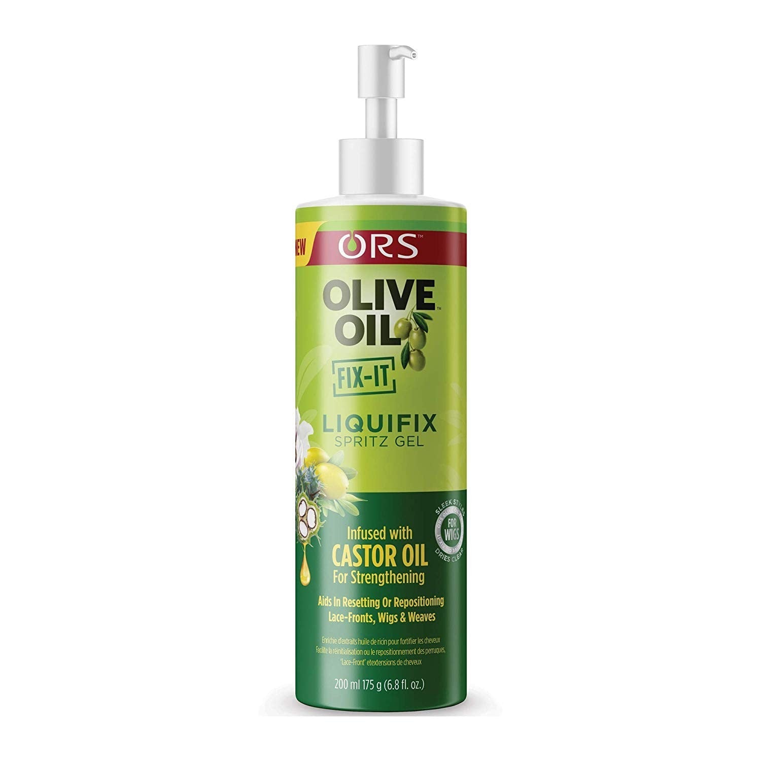 Organic Root Stimulator Olive Oil Liquifix Spritz Gel 200ml