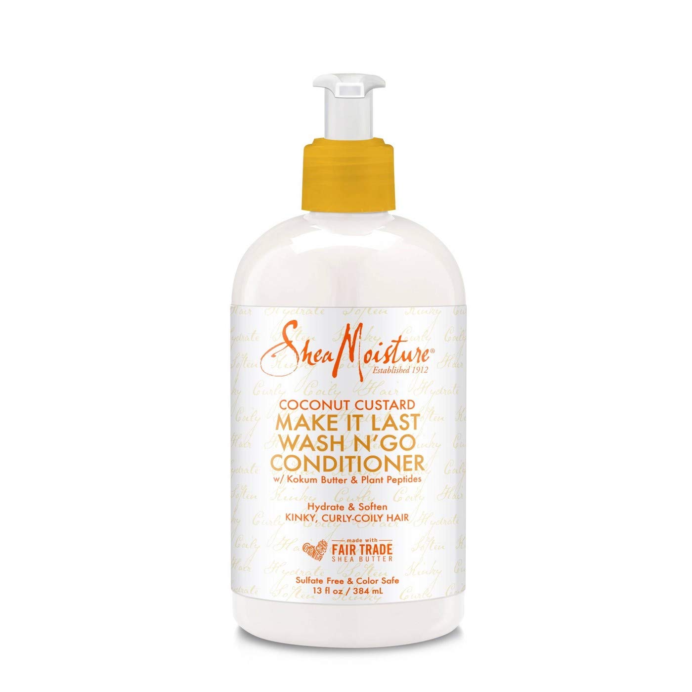 Shea Moisture Coconut Custard Make It Last Wash N&