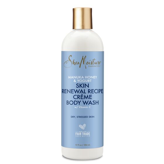 Shea Moisture Manuka Honey & Yogurt Skin Renewal Recipe Crème Body Wash - Gel Douche 384ml