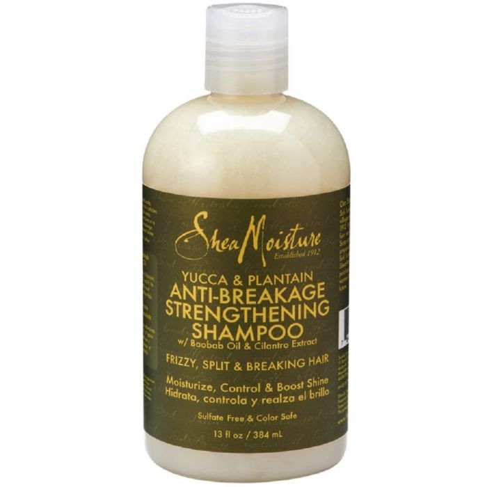 Shea Moisture Yucca & Plantain Anti-Brekage Strengthening Shampoo -Shampoing 384 ml