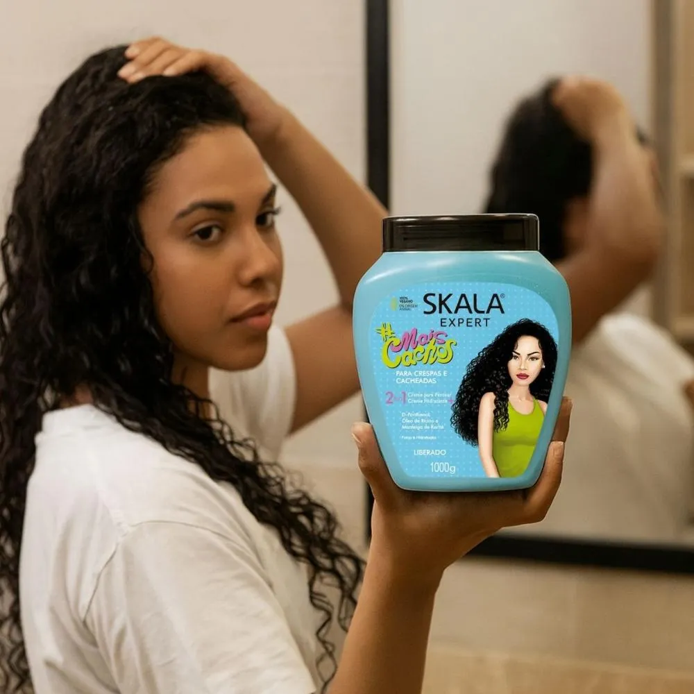 Mais Cachos 2 en 1 – Crème Boucles Hydratante