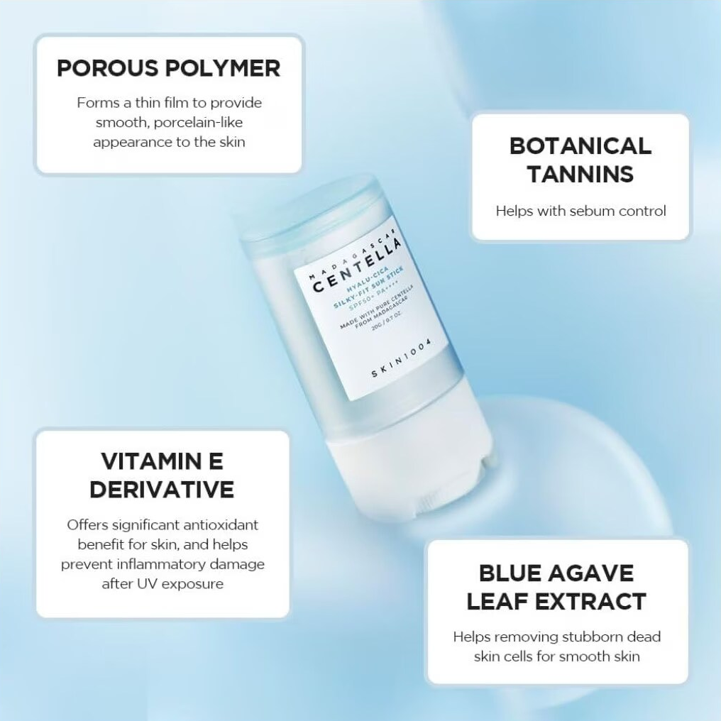 Madagascar Centella Hyalucica Silkyfit Sun Stick SPF50+ PA++++