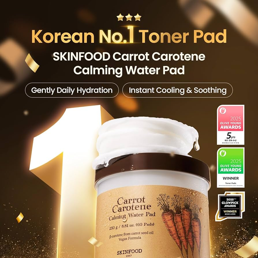 Carrot Carotene Calming Water Pad