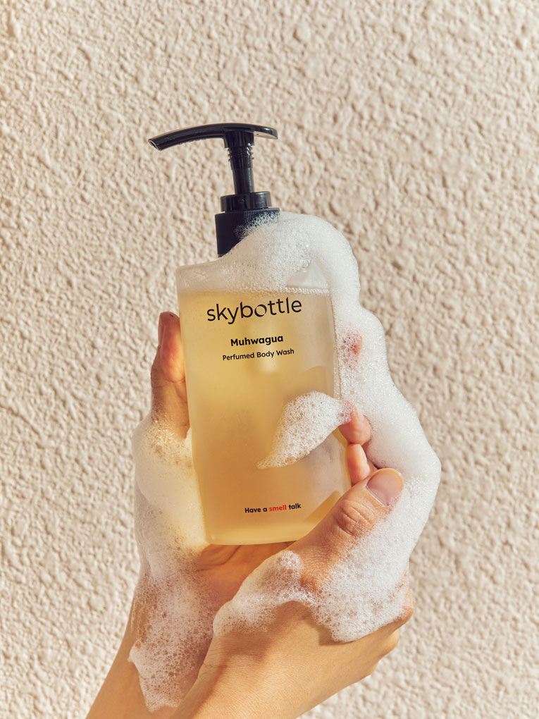 Refreshing Body Wash AHA Muhwagua