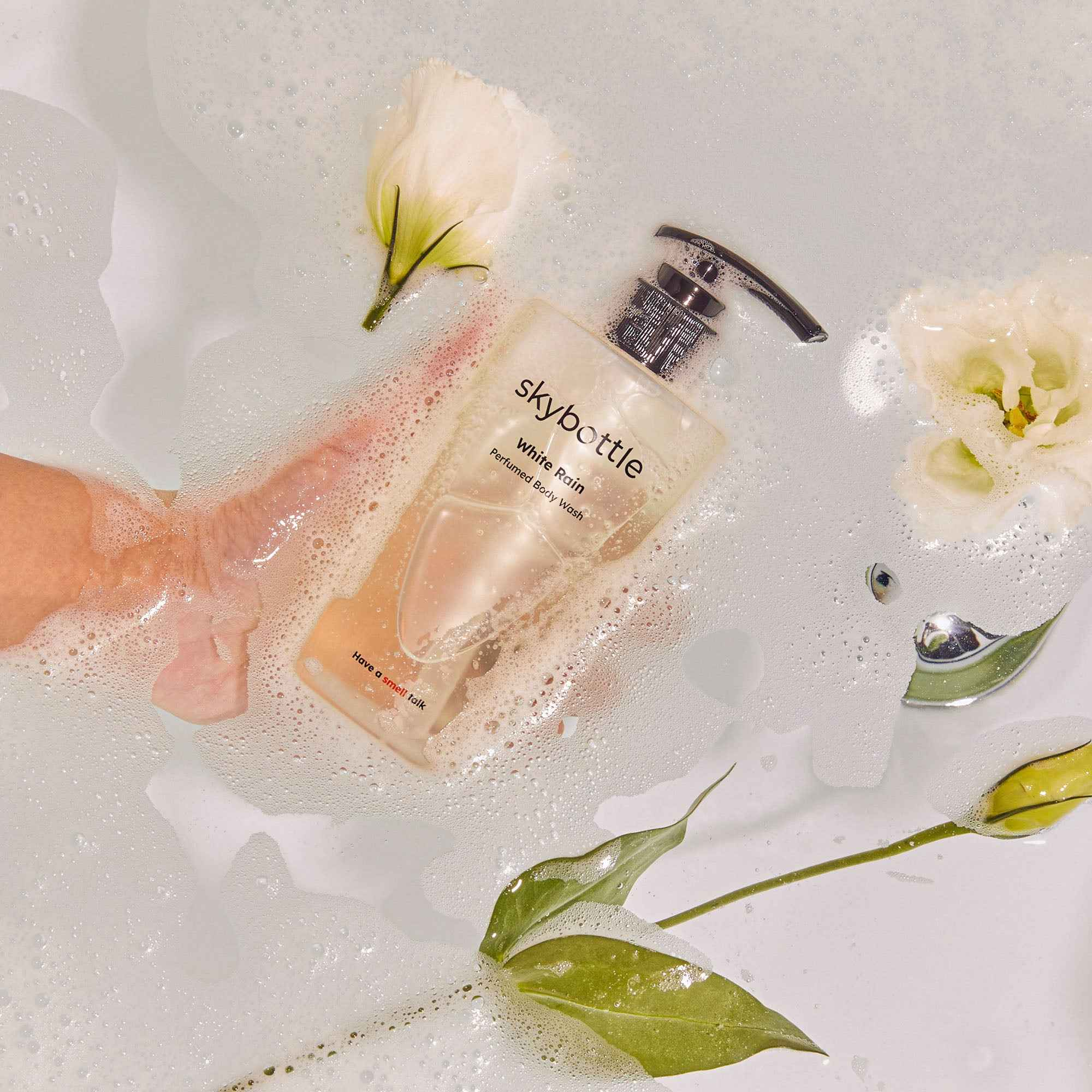 Body Wash AHA Deep Moisture White Rain
