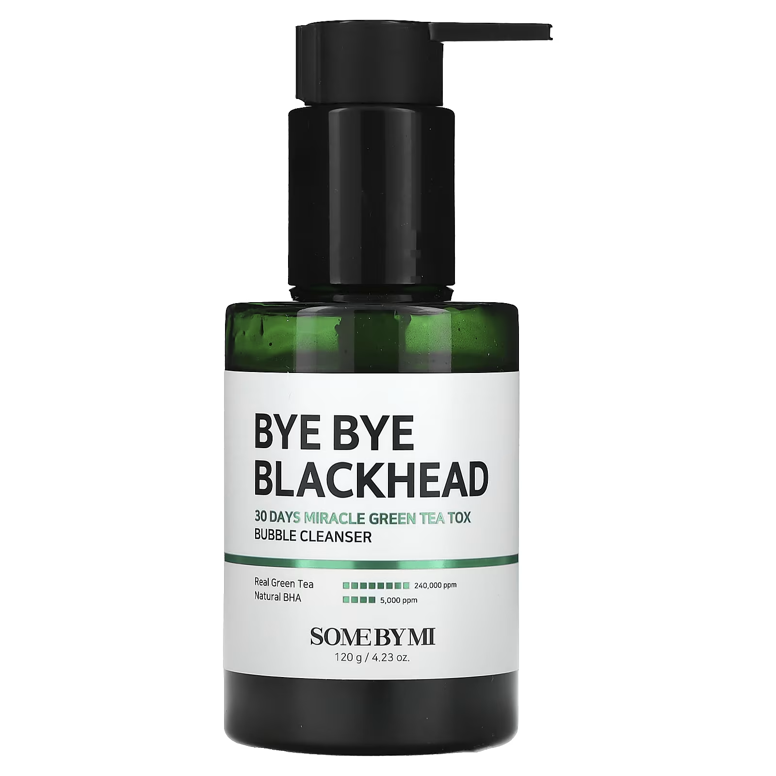 Bye Bye Blackhead 30 Days Miracle Green Tea Tox Bubble Cleanser