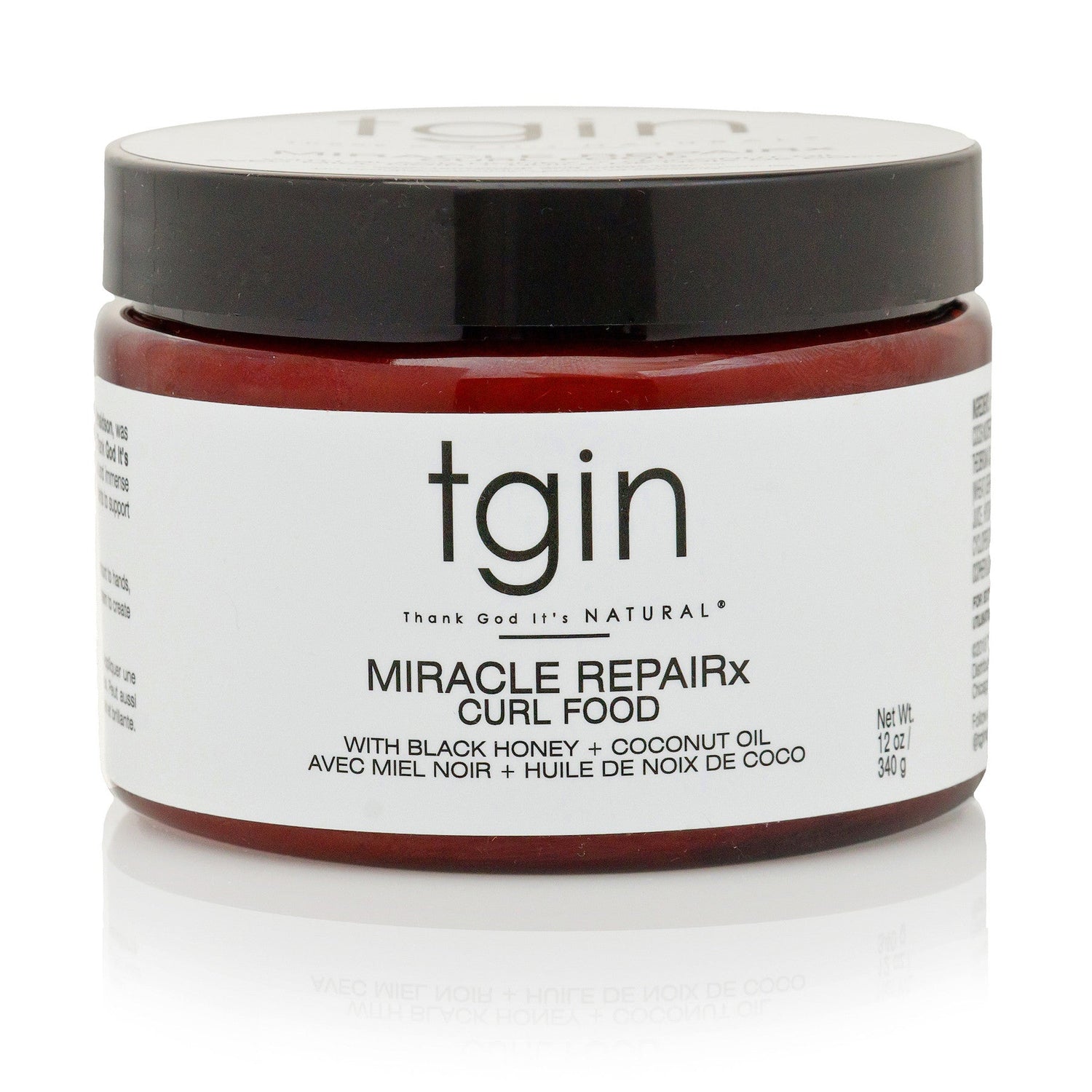 TGIN Miracle RepairX Curl Food Daily Moisturizer - Hydratant Quotidien 340g