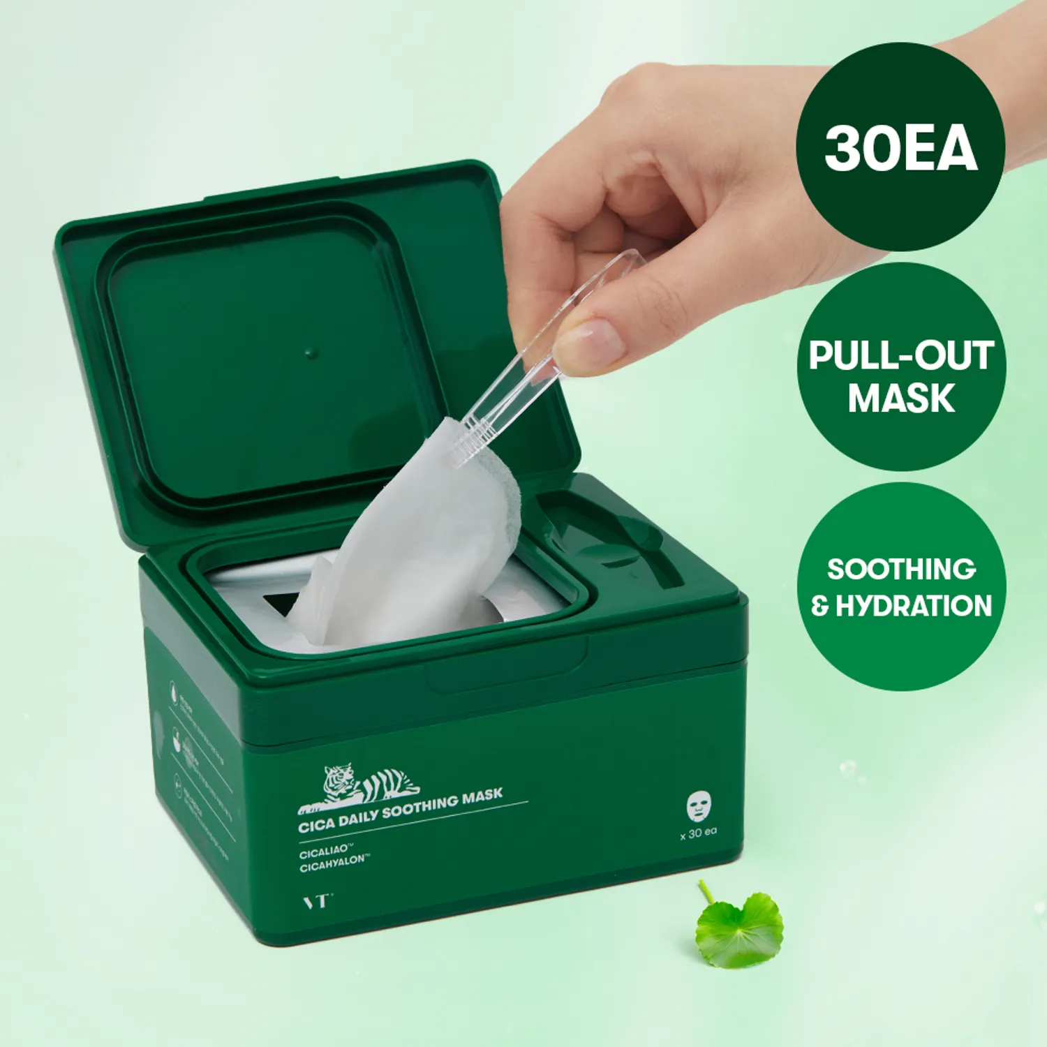 Cica Daily Soothing Mask (30 Masques)