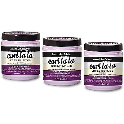 Pack Curls & Coils Curl La La Defining Curl Custard - 3 Pots