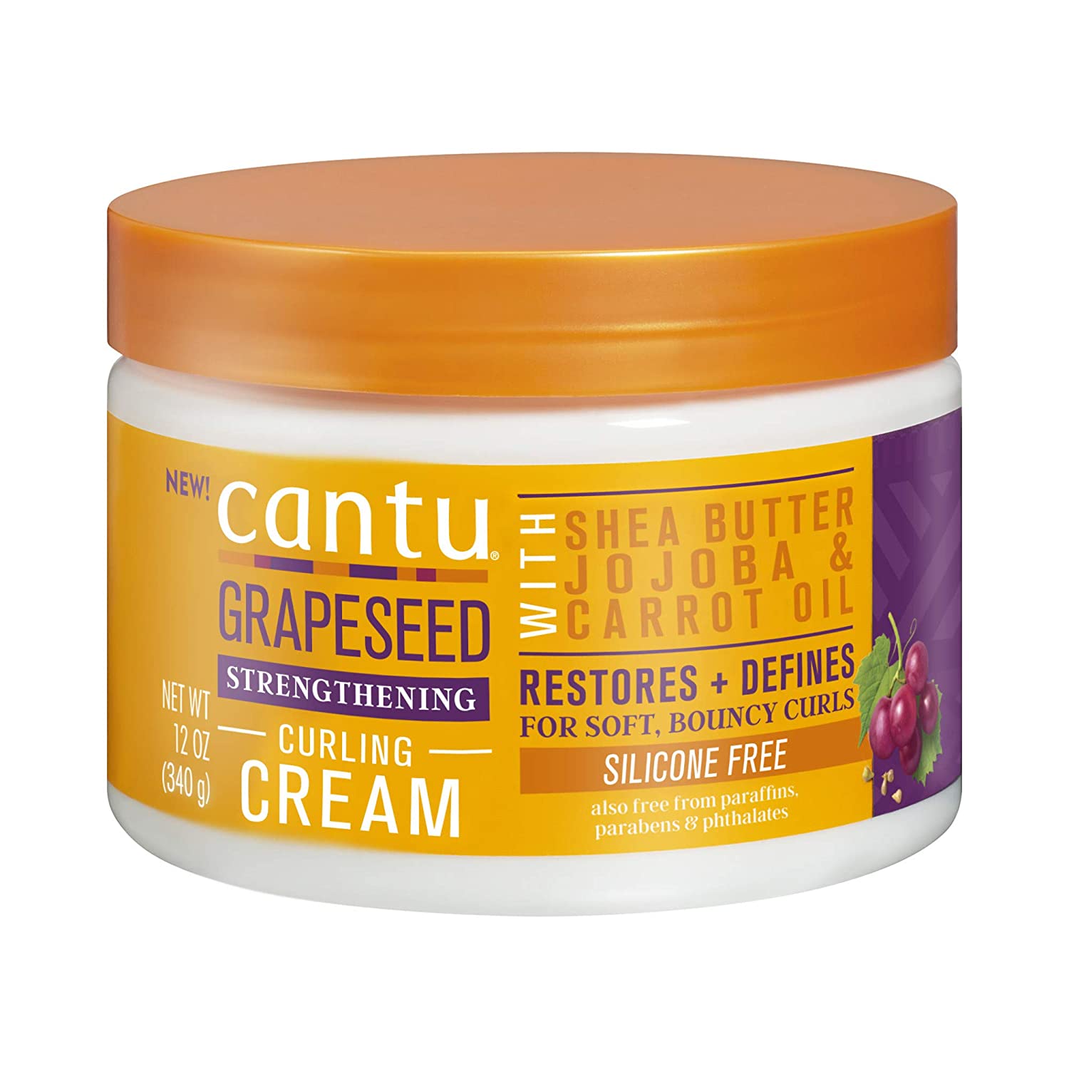 Crème Fortifiante Bouclante Pépin de Raisin