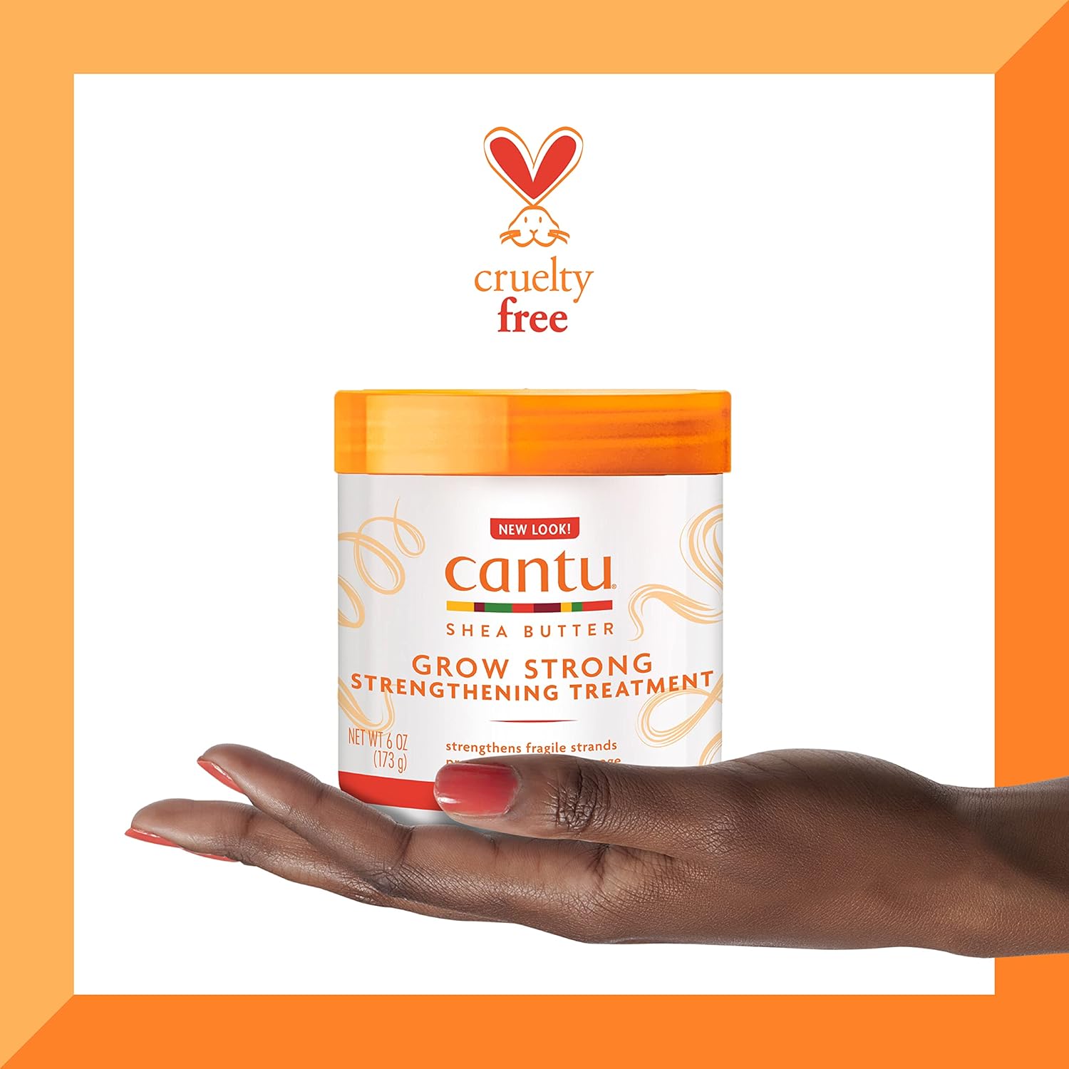 Cantu Grow Strong Strengthening Treatment - Soin Réparateur et Fortifiant pour Cheveux