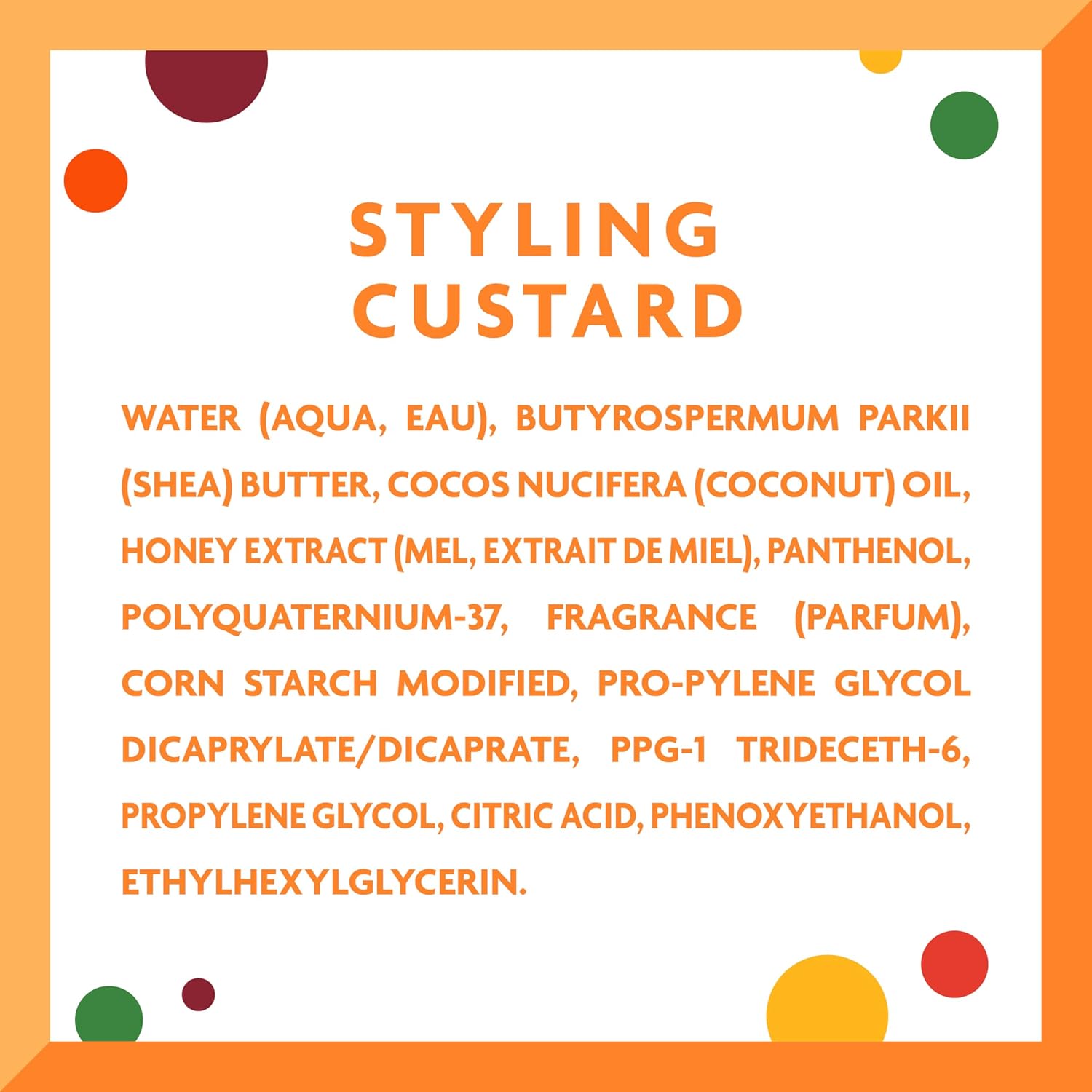 Kids Styling Custard