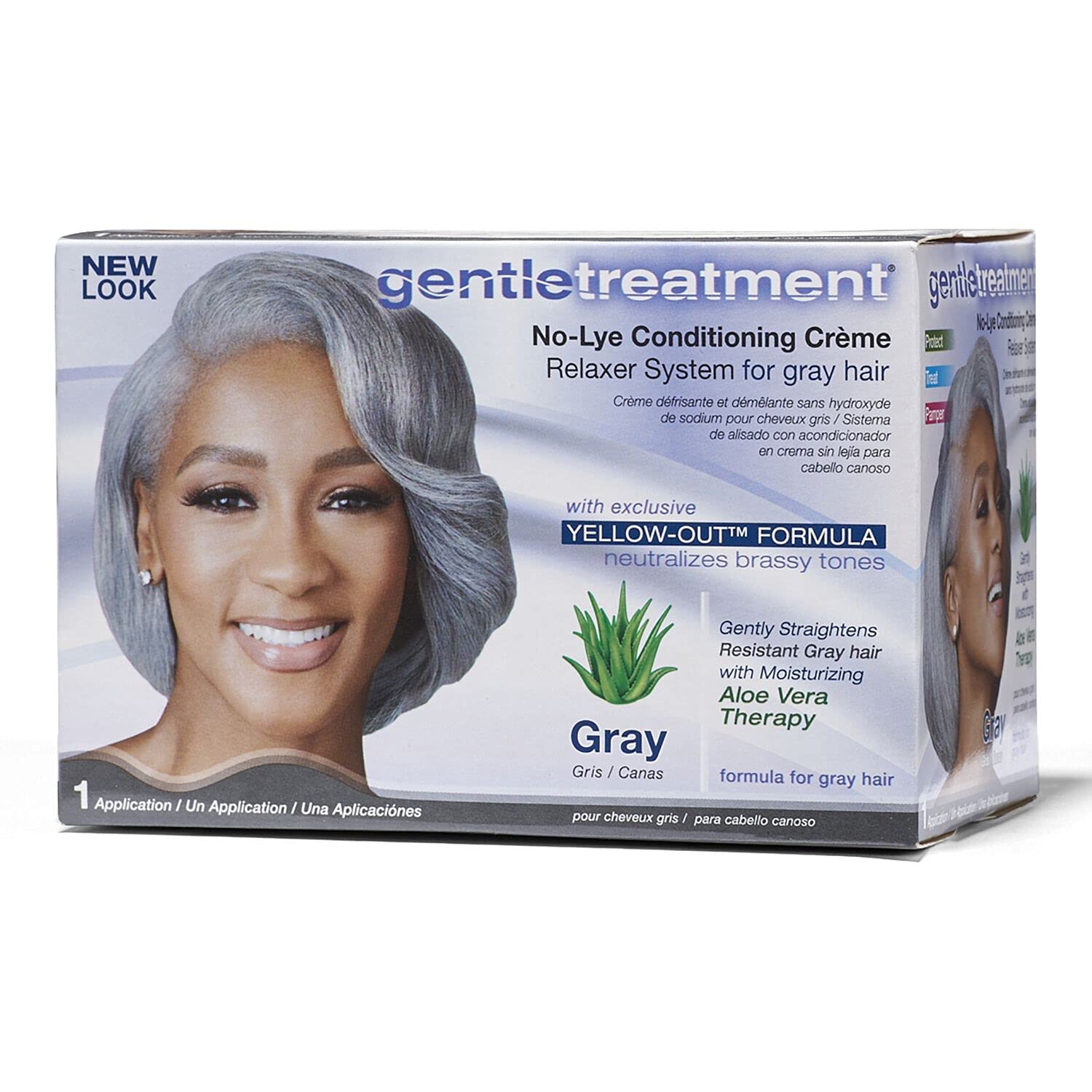 Kit Défrisant et Démêlant pour Cheveux Gris