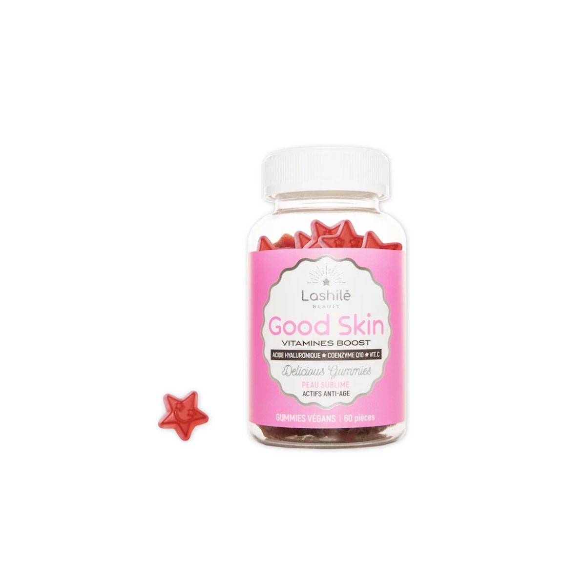 Good Skin Vitamines boost Gummies Vegans 60 pièces