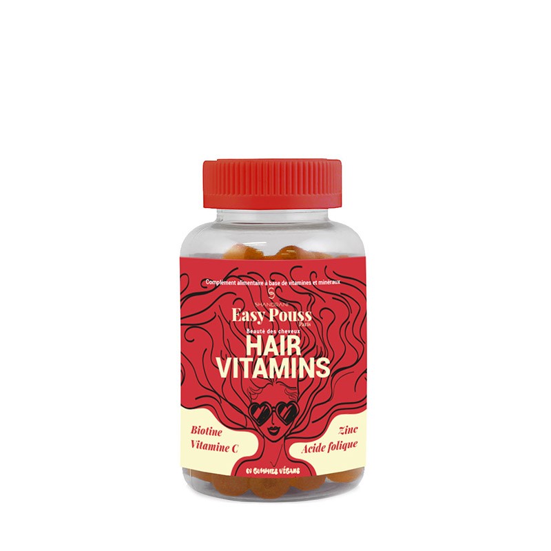 Hair Vitamins 60 Gummies Végans