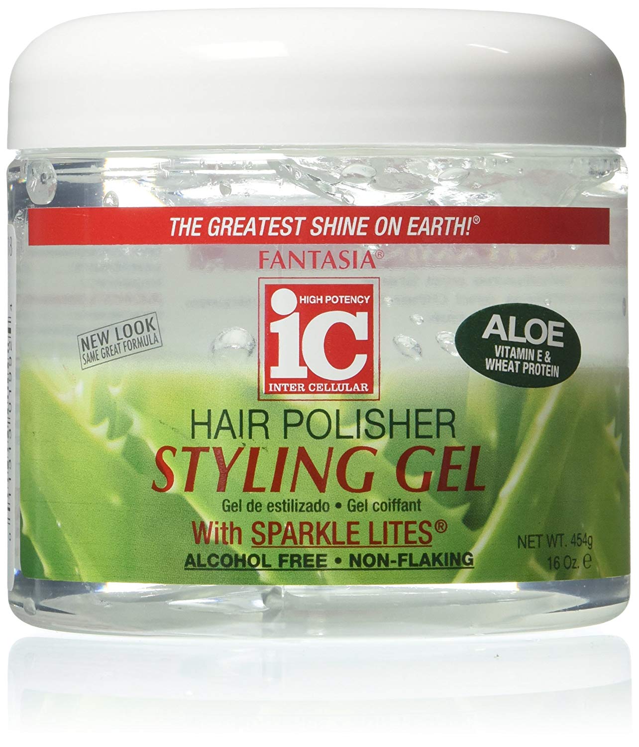 IC Fantasia Hair Polisher Styling Gel Aloe 454g