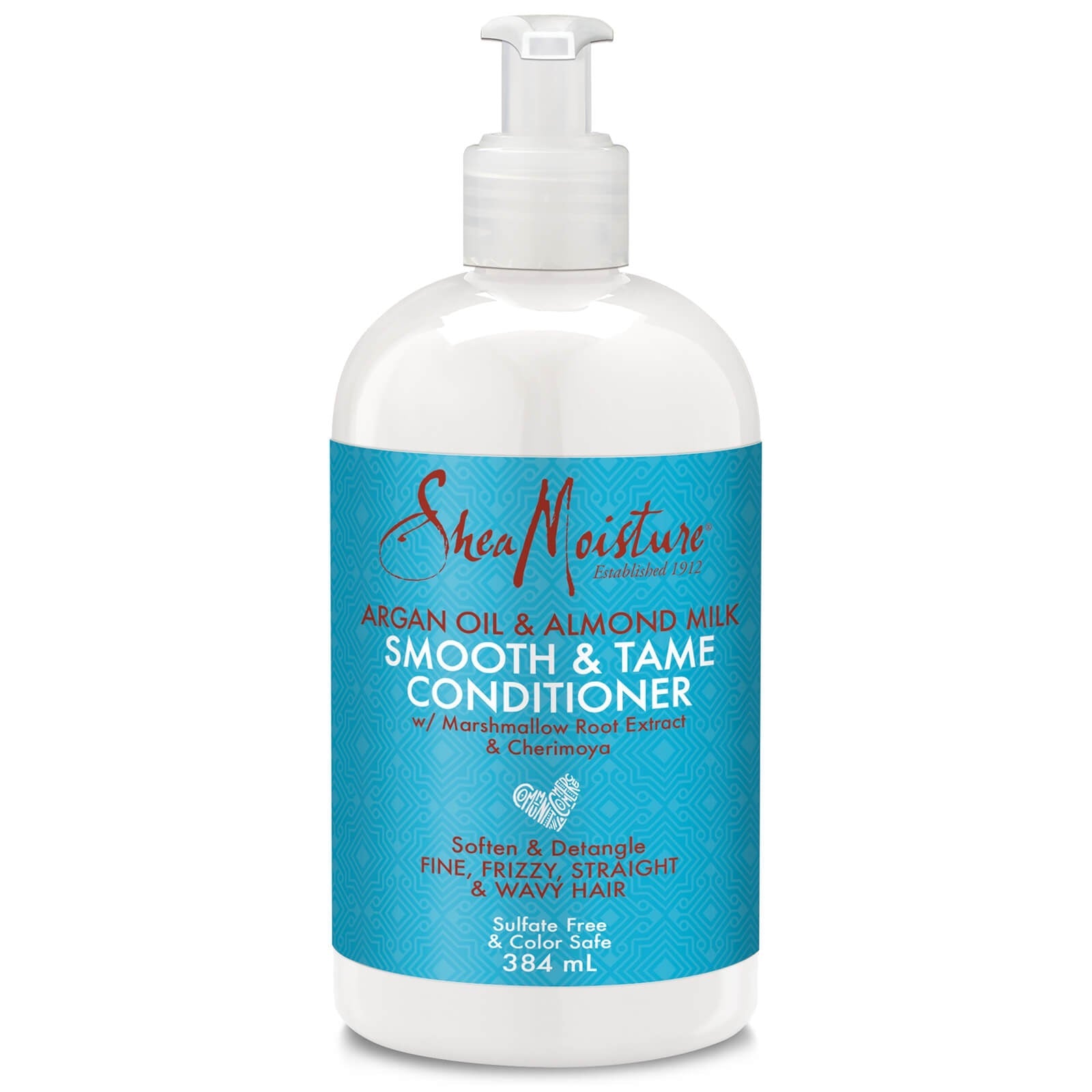 Shea Moisture Argan Oil & Almond Milk Consitioner - Après-Shampoing 384ml