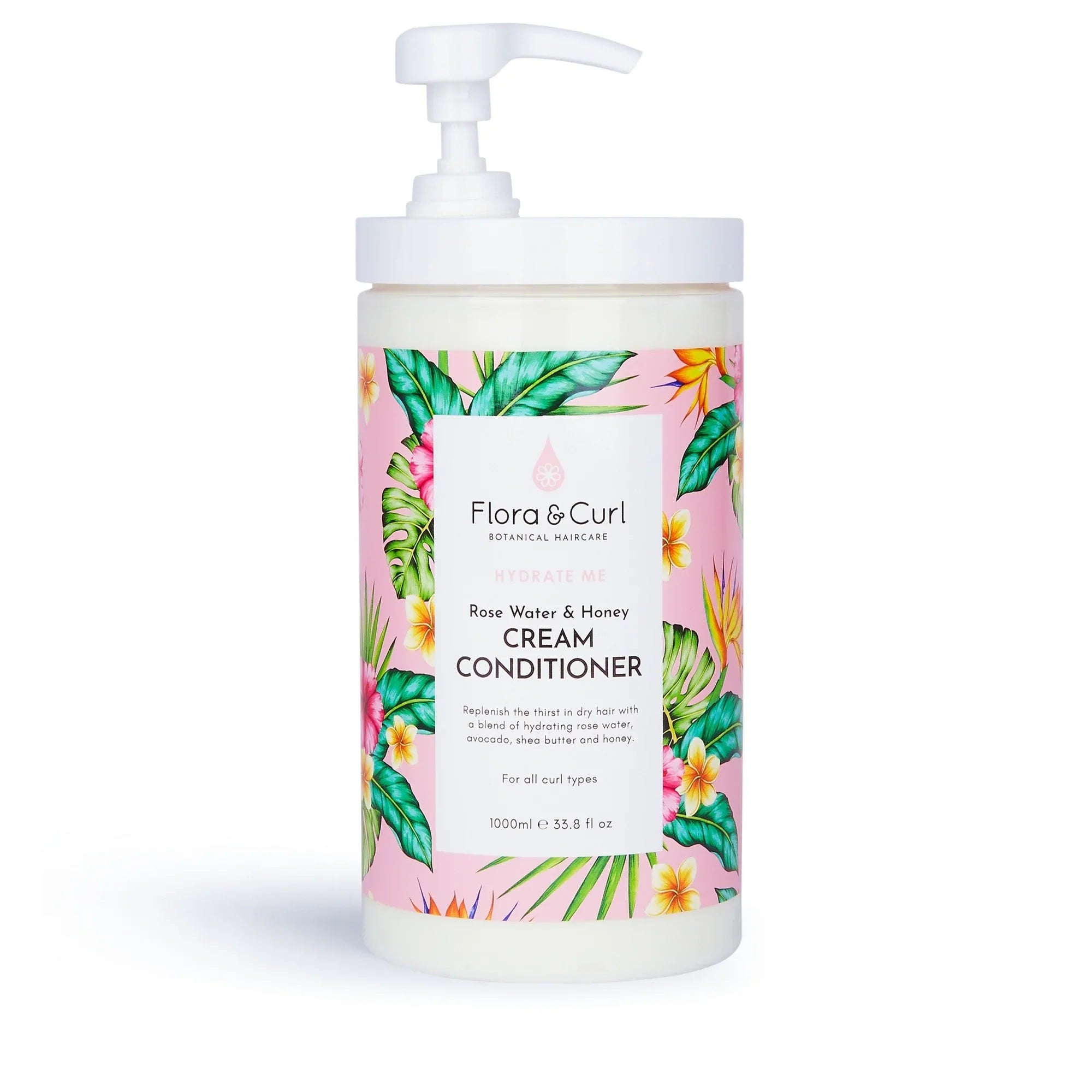 Organic Rose & Honey Cream Conditioner - Après-Shampoing