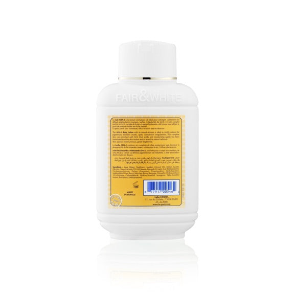 Lait Corporel Hydratant et Éclaircissant AHA-2
