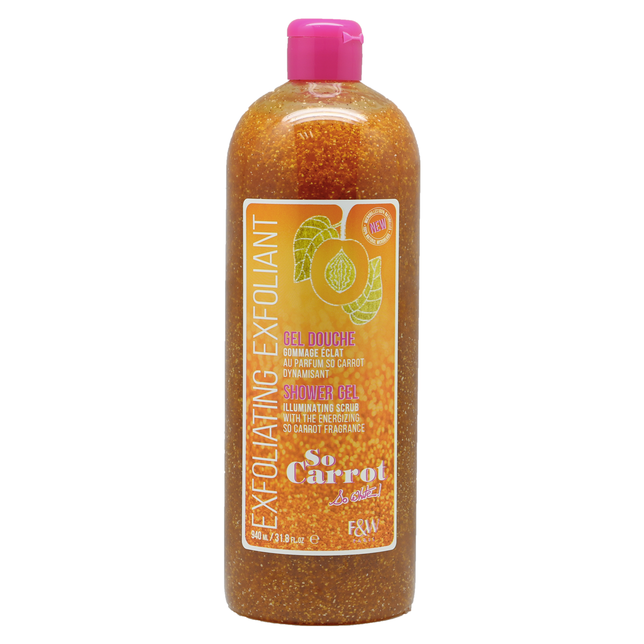 Gel Douche Gommant Éclat Carotte