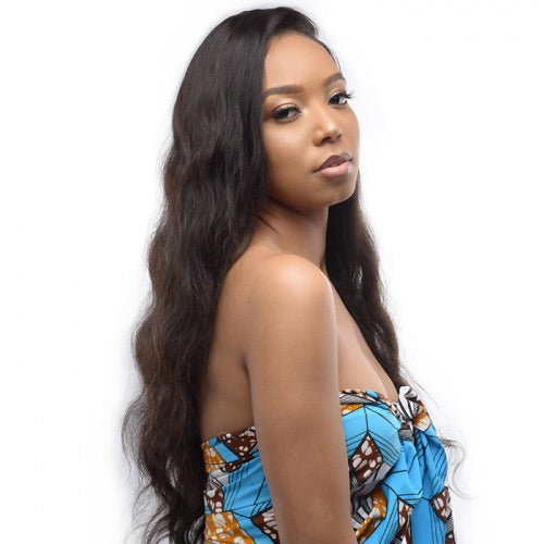 Lace Wig Frontal Loose Wave 16 Pouces Natural Color