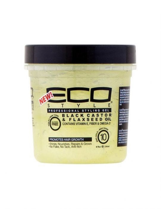 Styling Gel Black Castor Oil - Huile de Ricin Noire