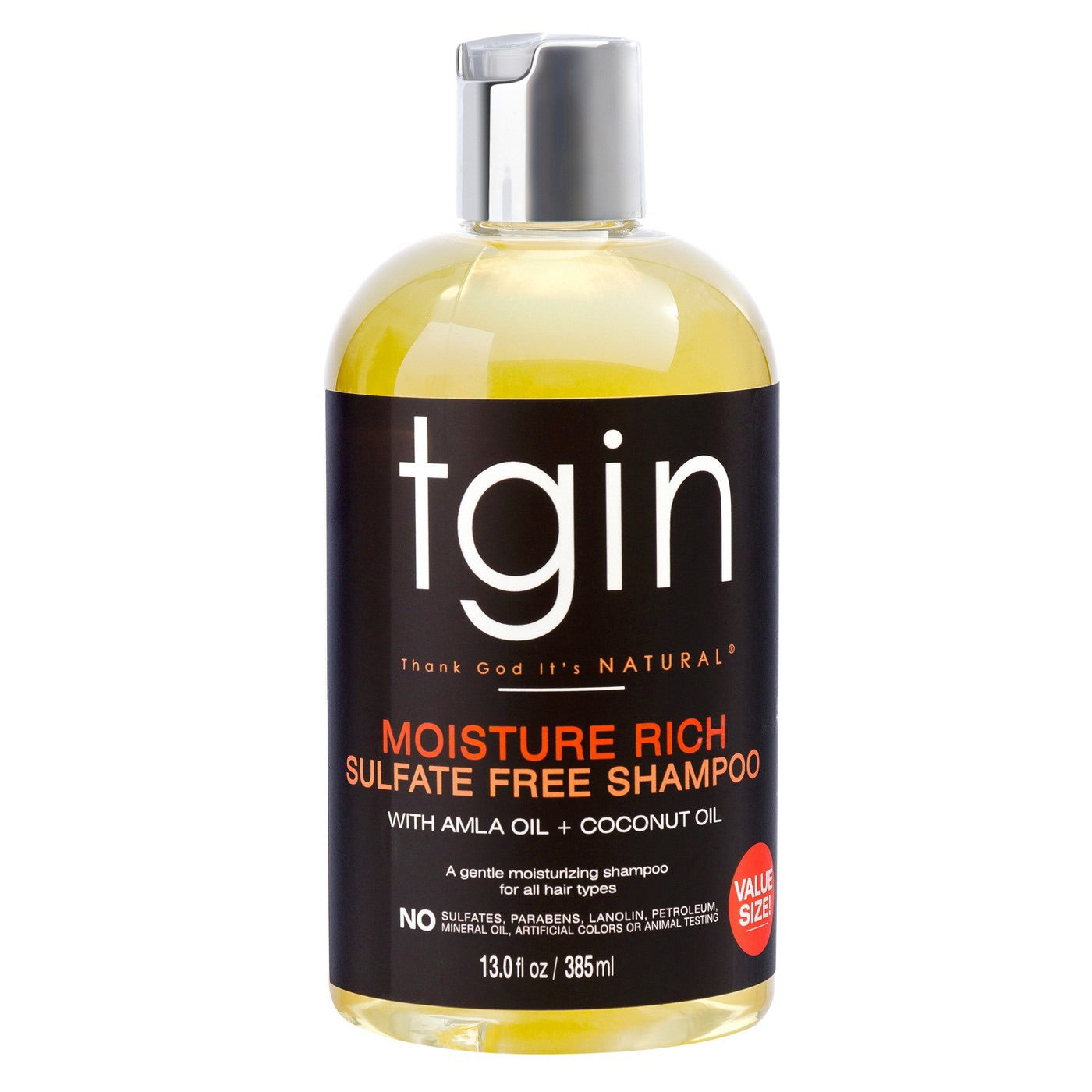 TGIN Moisture Rich Sulfate-Free Shampoo Shampoing Hydratant Sans Sulfate 384ml