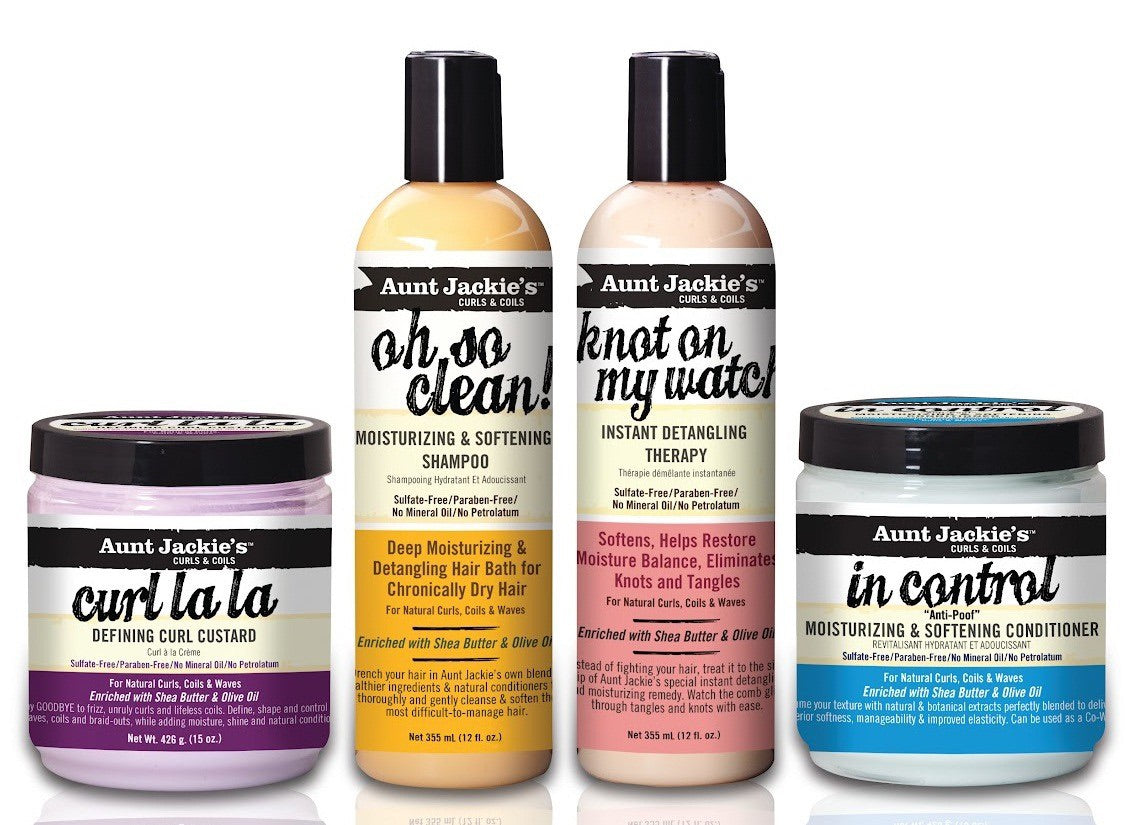 Gamme Aunt Jackie‘s 4 produits