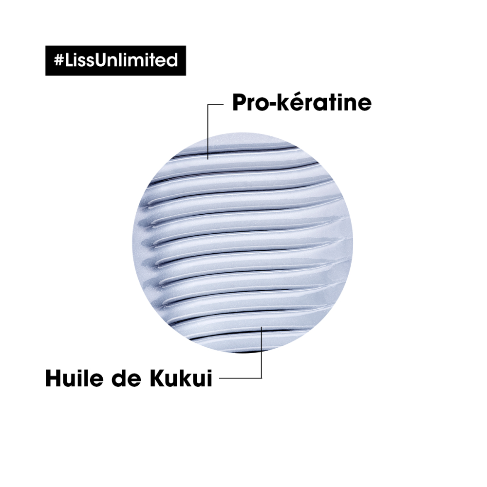 Serie Expert Liss Unlimited Shampoing Lisseur Intense